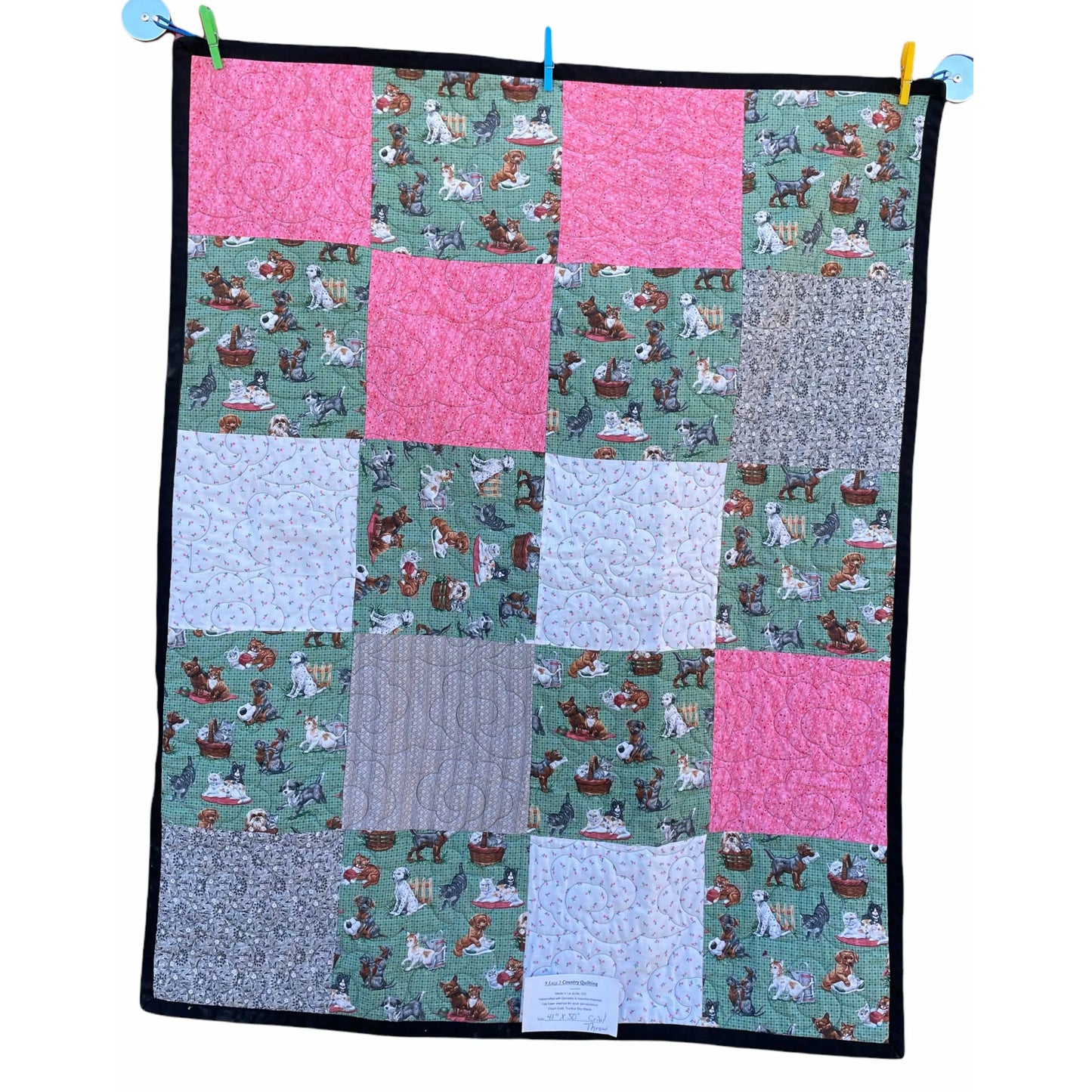 Puppies and Kittens Quilt